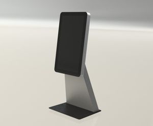 public space touchscreen stand