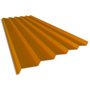 ribbed sheet metal