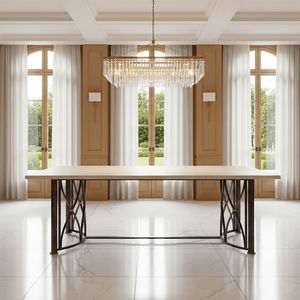 contemporary dining table