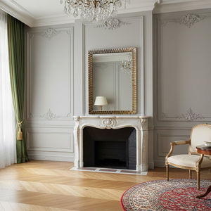 wall-mounted mirror