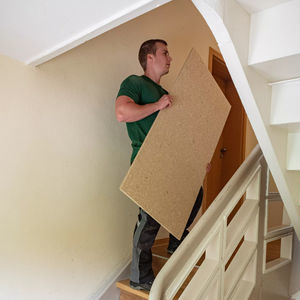 wooden construction panel