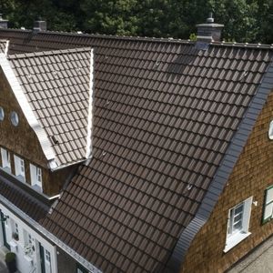 flat roof tile
