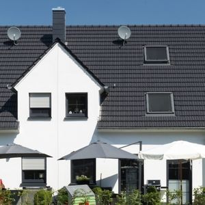 flat roof tile