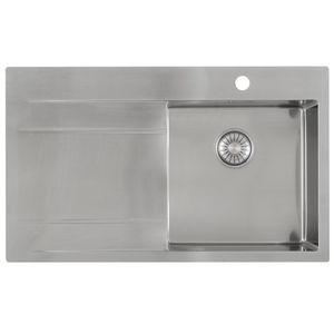 single-bowl kitchen sink