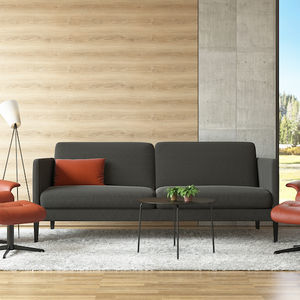 Scandinavian design upholstered bench