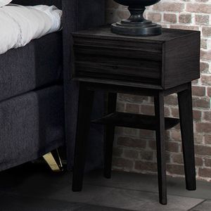 contemporary bedside table