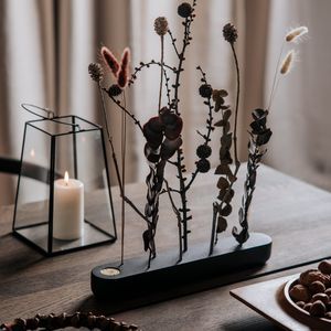 wooden centerpiece