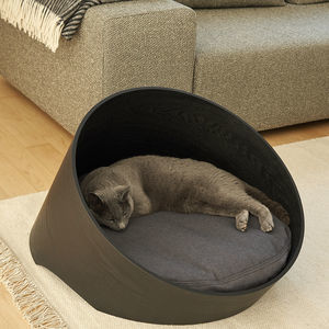 plywood cat basket