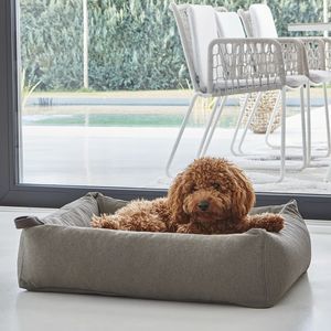 fabric dog bed