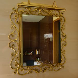 wall-mounted mirror