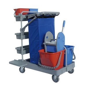 cleaning trolley