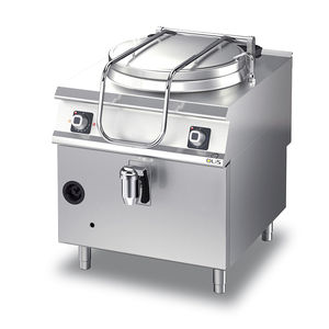 gas boiling pan