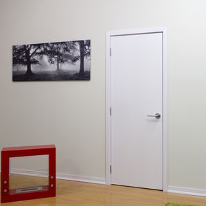 laminated door