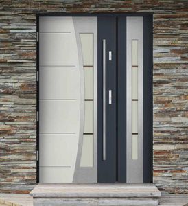 stainless steel door