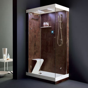 glass shower cubicle
