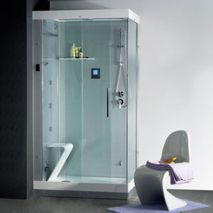 glass shower cubicle
