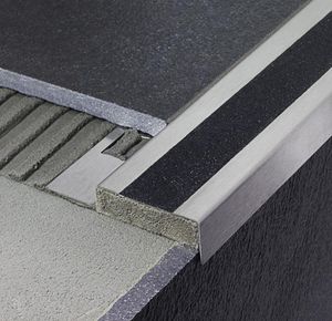 stainless steel stair nosing