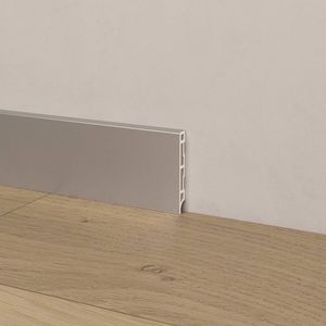 silver-colored baseboard 1