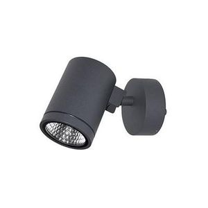 wall-mounted spotlight / outdoor / LED / round