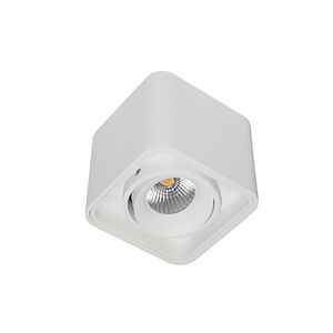 surface mounted spotlight / indoor / LED / square