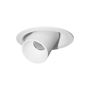 recessed ceiling spotlight / indoor / LED / round