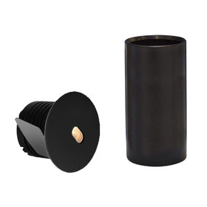 recessed wall light fixture / LED / round / outdoor