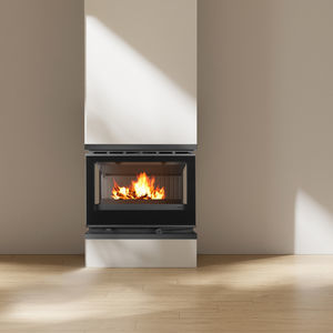3-sided fireplace insert