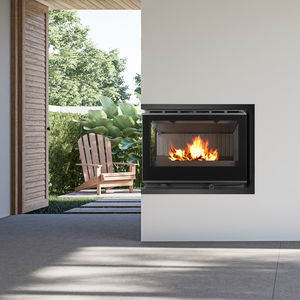 corner fireplace insert