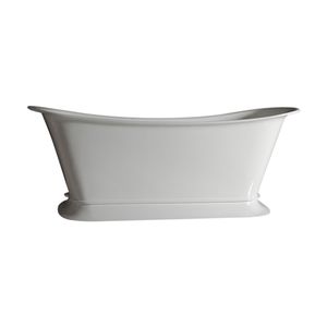 oval bathtub