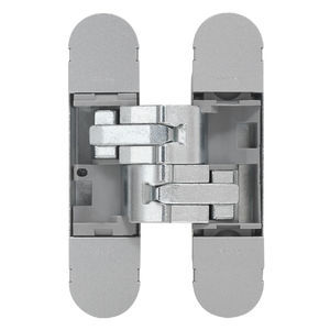 door hinge / nickel / silver / painted metal
