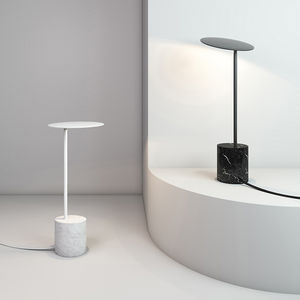 table lamp / contemporary / acrylic / marble