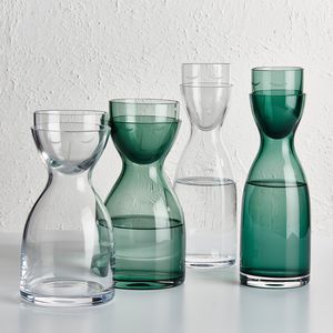 blown glass bottle