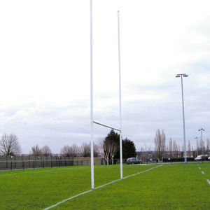 hinged rugby post