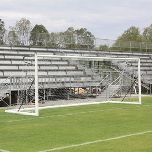 aluminum football goal