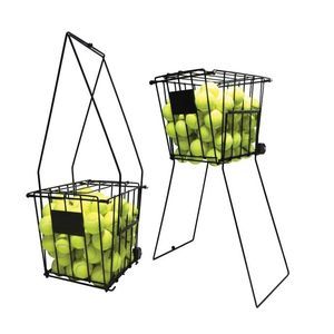 powder-coated steel storage basket