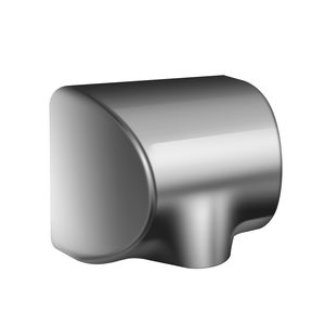 automatic hand dryer / wall-mounted / stainless steel / high-speed