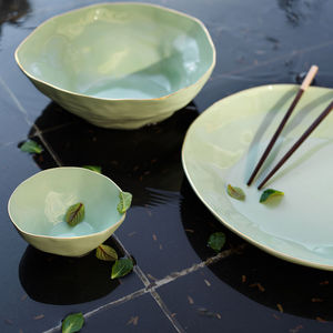 porcelain salad bowl