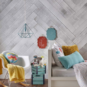 cover decorative panel / wood / for interior / wall-mounted