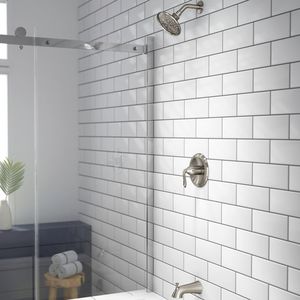 wall-mounted shower set