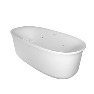 oval bathtub