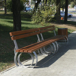 contemporary public bench 1