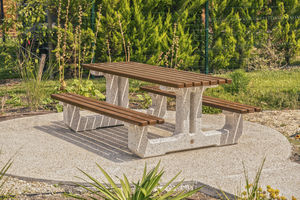 contemporary picnic table