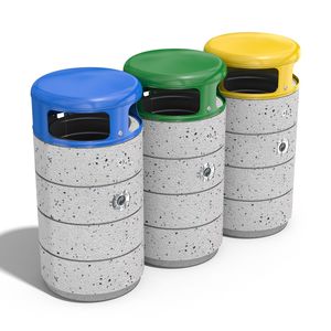 public trash can