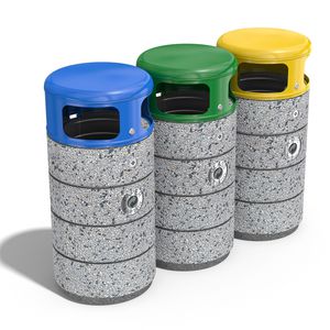 public trash can