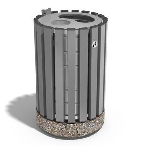 public trash can