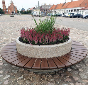 fiber-reinforced concrete planter