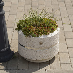 galvanized steel planter