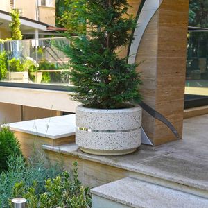 fiber-reinforced concrete planter