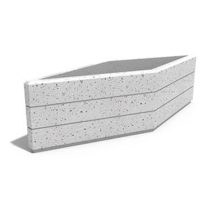 fiber-reinforced concrete planter