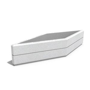 fiber-reinforced concrete planter